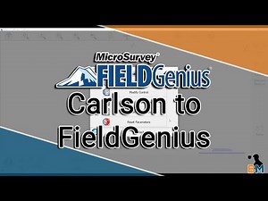 Microsurvey FieldGenius How To: Moving Your Localization from Carlson | Bench Mark