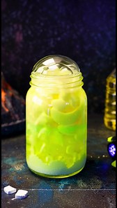 Create a mesmerizing lava jar that mimics the glowing flow of molten lava! With simple ingredients, watch the colorful mixture bubble and swirl in beautiful patterns. #GlowVolcano #CreativeCrafts #LavaLampFun | Homemade Recipes