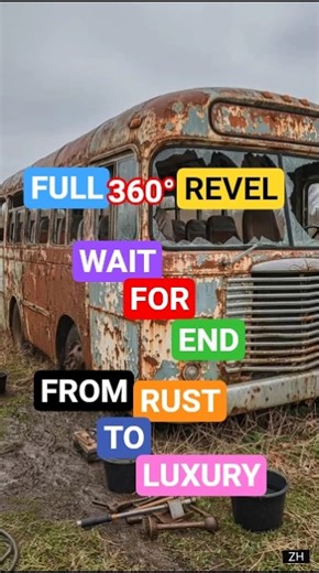 Abandoned Bus Restored to Perfection | Insane 360° Cinematic Transformation