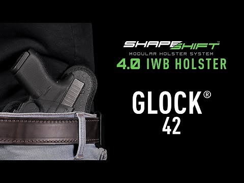 Best Glock 42 IWB Holster for Concealed Carry | Alien Gear Holsters