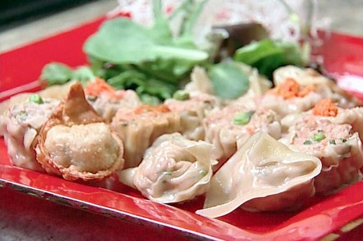 Potstickers with Spicy Dipping Sauce