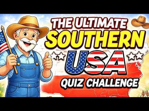 The Ultimate Southern USA Quiz Challenge (95% Fail!) 🤠✅