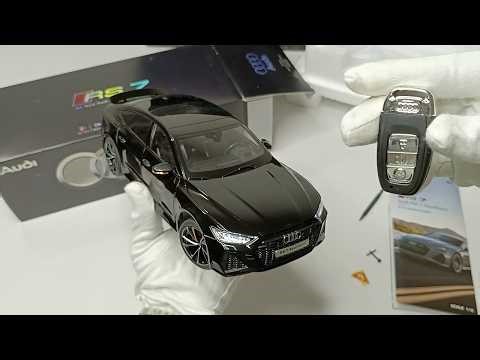 Audi RS7 Scale 1:18 | Remote key | Diecast | Unboxing