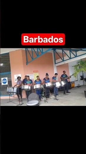 A band performance from Barbados. #barbados #music #performance #shorts #caribbean