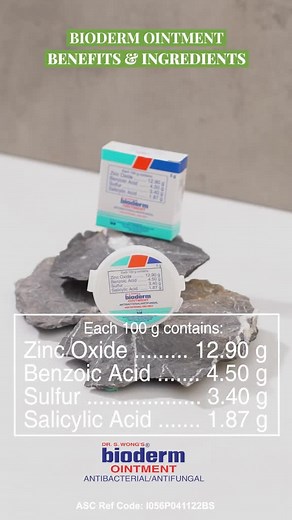 Enhance Skin Health with Dr. Wong's Bioderm Ointment Ingredients