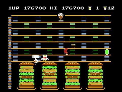 [TAS] NES BurgerTime by link_7777 in 2:25:53.45