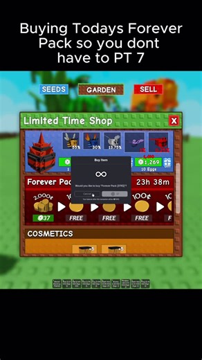 @dispecs on Instagram: "Grow A Garden Forever Pack June 8th/9th #roblox #dispecs #growagarden"