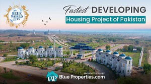 3.1K views · 154 reactions | Blue World City - World’s Largest Tourist City This inventive project is the epitome of town planning, where the development work is progressing at a lightning pace. Book your plot now in the World's Largest Tourist City - For more information, ☎️03-111-654-444 #BlueProperties | #BlueWorldCity | #TouristCity | #Investment | #Plots | #realestate | #developmentupdates | Blue Properties.com | Facebook