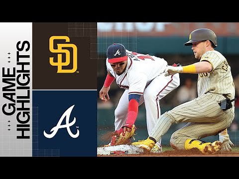 Padres vs. Braves Game Highlights (4/9/23) | MLB Highlights