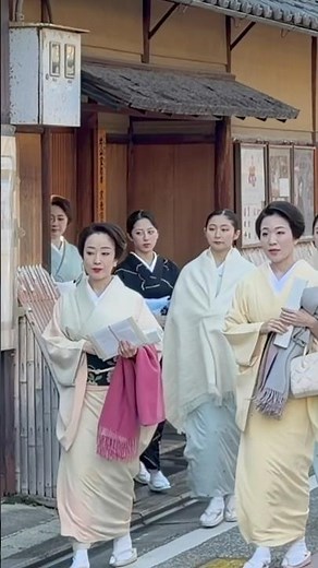 井上流家元宅を訪れた芸舞妓さんたち #京都 #芸妓