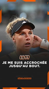 La réaction de Léolia Jeanjean à notre micro suite à sa qualification pour le tableau final de l’Open d’Australie 🎙️ #AusOpen | FFT - Fédération Française de Tennis