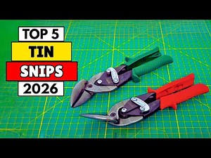 Best Tin Snips of 2026 — Top 5 Precision Snips for Metalworking & Roofing! [Watch Before Buying]