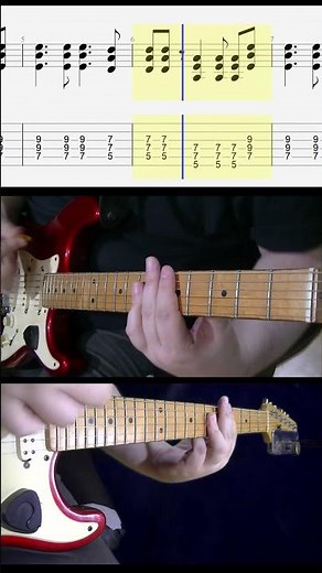 Guitar Tab Welcome To Paradise by Green Day #guitarriffs #guitar #guitartabs #music #greenday