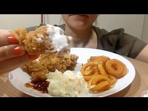 ASMR EXTREME CRUNCH Chicken Strips & Crispy Curly Fries (Eating Show) Mukbang *Crunchy Eating Sound*