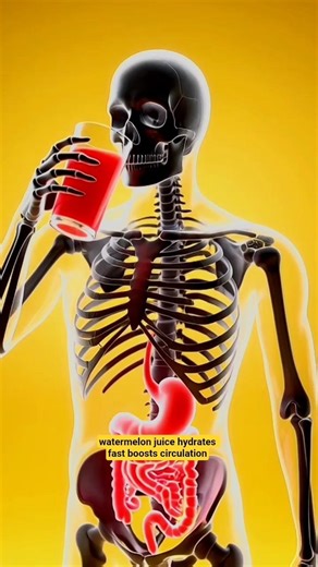 What Happens to Your Body When You Drink Watermelon Juice? 🍉#shorts