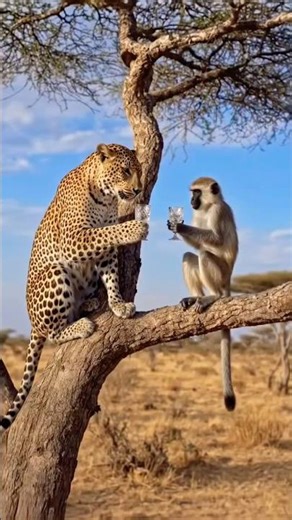 When Predator Becomes Friend 😱 Funny Animal Moment