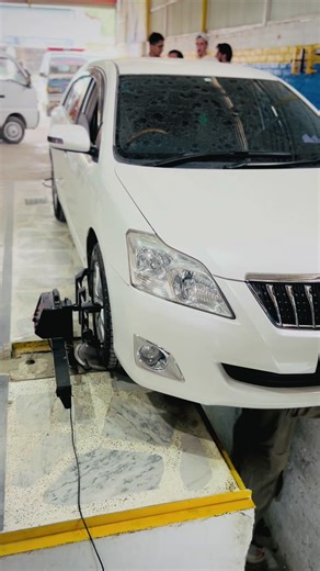 Premio front and back alignment 🤍 #wheelalignment #foryou #foryoupage #makeviral #tiktok #business #viral #fizghat