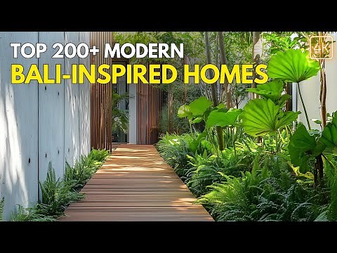 200+ Bali-Inspired Modern Homes: Stunning Designs with Indoor and Outdoor Harmony
