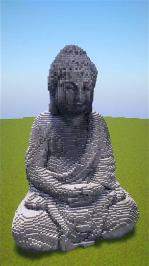 Buddha statue | Minecraft #build #tutorial #minecraftideas #idea #buddha #minecraft #minecraftbeauty