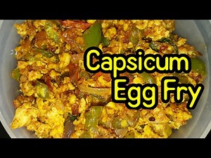 Egg capsicum(5 min recipe)