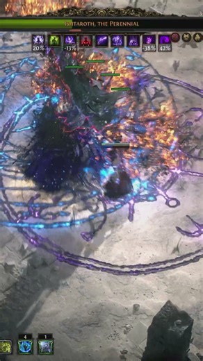 Melt Bosses with this Lich Build🔥 #gaming #pathofexile2
