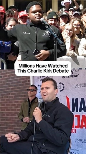 Millions Have Watched This Charlie Kirk Debate #charliekirk #debate