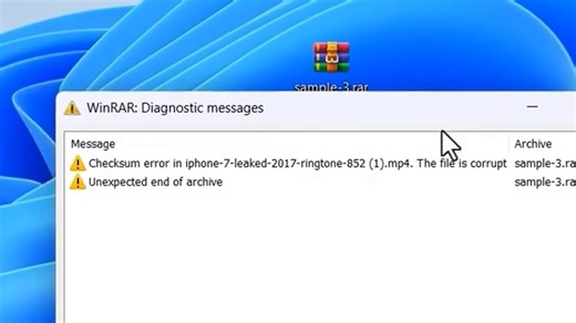 Fix "Checksum Error" & "The File is Corrupt" in WinRAR | Windows 11 / 10 / 8 / 7 (100% Working) ✅