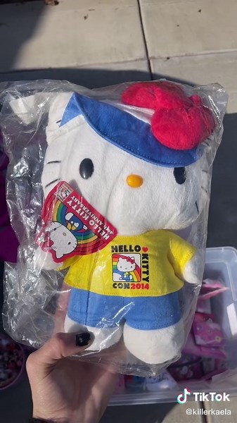 just bought a lady’s stock of her old hello kitty store 😭🥺💕 #sanrio #hellokitty