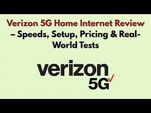 Verizon 5G Home Internet Review (2025) – Speeds, Setup, Pricing & Real-World Tests