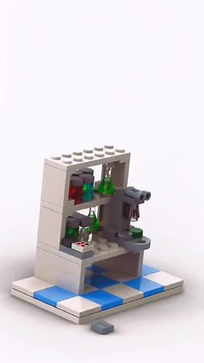 Lego Lab bench#toybrick#animation#child#life#foryou