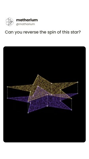 A five pointed star reveals the golden ratio #math