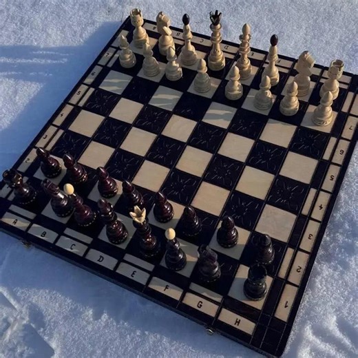 Large Wooden Chess Set, Handmade Chess, Luxury Strategy Game, Carved Pieces, Gift for Men. - Etsy