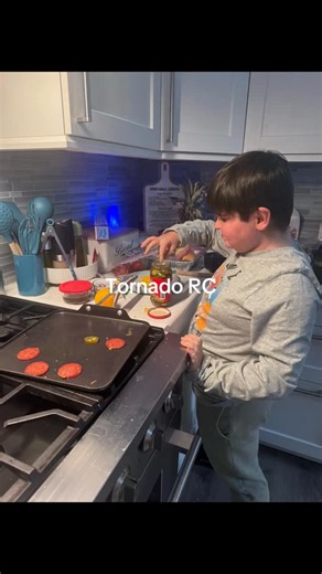 Steffers on Instagram: "Good morning from the crime scene formerly known as my kitchen 😭🤣 RC decided he was gonna “chef it up” today… and baby he USED EVERYTHING. I walked in and it looked like a full demolition crew came through. Spices open, pans everywhere, bowls stacked like Jenga, and that kid was just smiling like “you’re welcome, mom.” I swear… this boy keeps me laughing even while I’m grabbing the mop and questioning my life choices 😂 But I wouldn’t trade a single messy moment. That’s