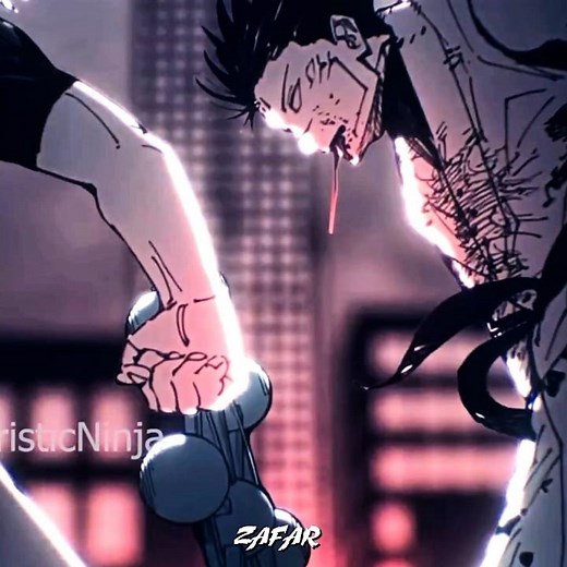 「 The whole fight without mahoraga 💀 」- Jujutsu kaisen #gojo #sukuna #mahoraga