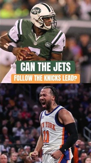 Can the #JETS be the #KNICKS?!