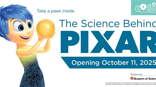 Now Open: The Science Behind Pixar at COSI!