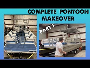 Complete Pontoon Makeover - Part 1 - The Tear Down