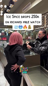 Ice Spice Spends 250k on Richard Mille in NYC
