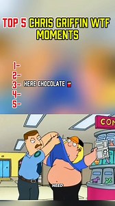 78K views · 2.6K reactions | Top 5 Chris Griffin WTF moments  #comedy #funnyvideos #petergriffin #familyguy #familyguyclips #stewiegriffin #stewie #chrisgriffin | Sarcasm Central | Facebook