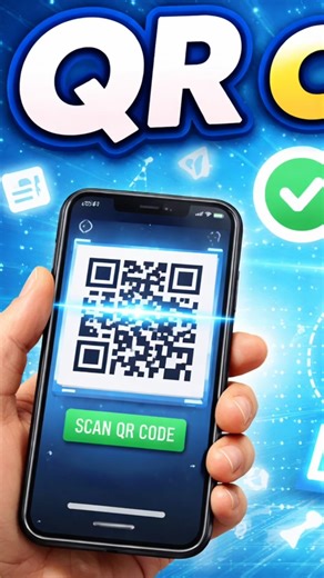 QR Code Scan Karte Hi Kya Risk Hota Hai? #QRScam#CyberFraud#OnlineScam#DigitalSafety#ScamAlert