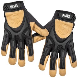 Leather Work Gloves, Large, Pair - 60188 | Klein Tools