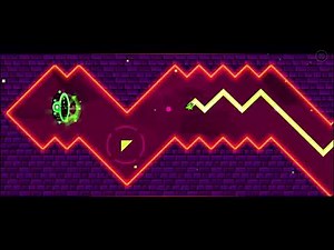 Geometry dash subzero | I beat the hard level and I tried my best and I got 2 coins 🪙