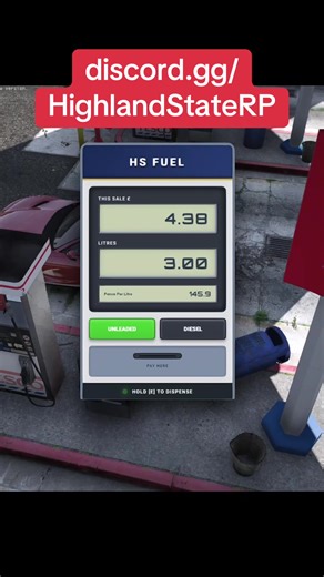 Custom Speedometer UI and Fuel Pump System for GtaRP