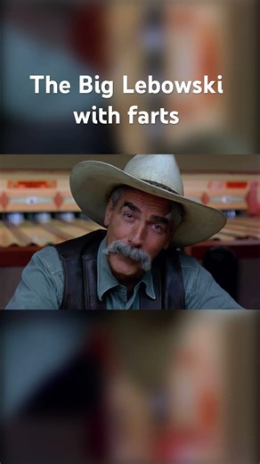 The Big Lebowski movie scene with farts!