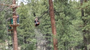 28 reactions | Rescue Guide CJ zipping along on our new Adventure Zip Lines. | Flagstaff Extreme Adventure Course & Adventure Zips | Facebook