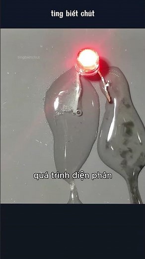 electrolysis in salt water