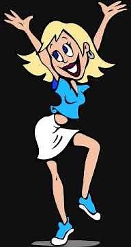 Short female laugh - Sound effects