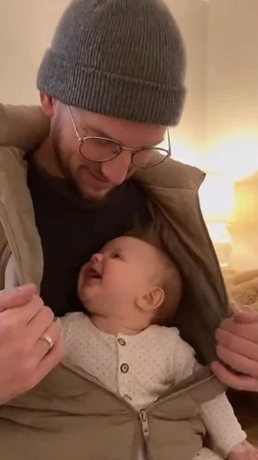 346K views · 9.1K reactions | Where Did Baby Go? Adorable Reaction! #cute #cutebaby #cutebaby #cutebabies #dad #crying #dog #babygirl #puppiesoftiktok #puppy #daddy #babycute #cutebaby #babylove | Baby & Pets | Facebook