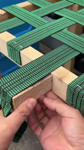 Amazing Technique For Weaving Strong Canvas Chair Seats
