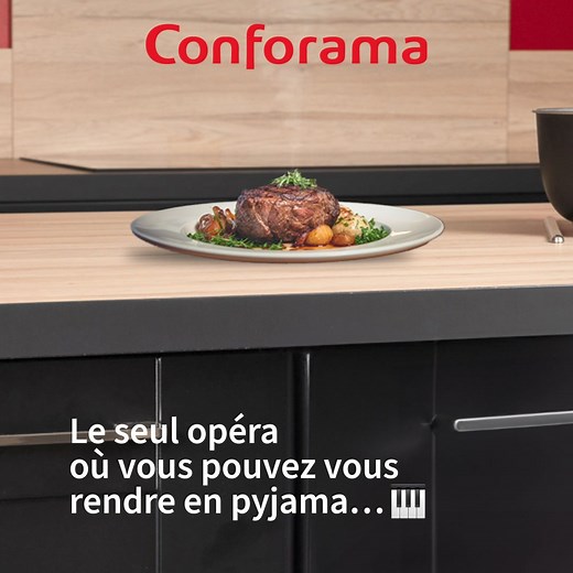 Une symphonie de saveurs vous attend dans votre future cuisine OPÉRA ! 🎶 Découvrez la cuisine OPÉRA ainsi qu'une multitude de nouvelles offres à prix malins pour ravir tous vos sens 🥘 | Conforama